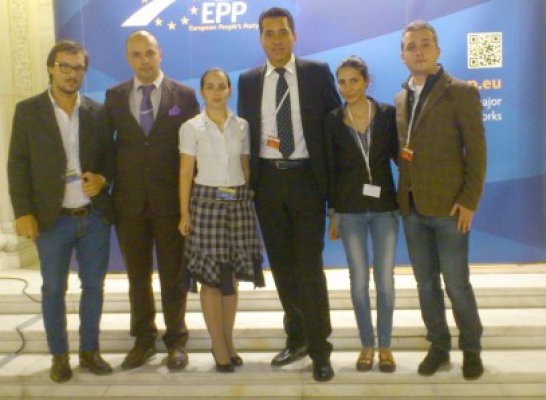 Tinerii din PDL Constanţa, la Congresul PPE